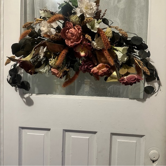 SALE!! Peony Door wreath or table arrangement.   3 - Picture 6 of 8